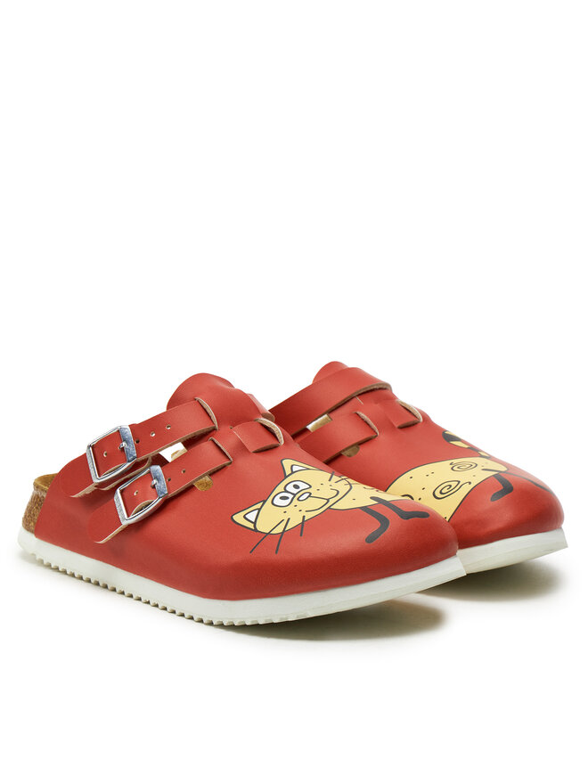 Birkenstock Чехли Birkenstock Kay Prof 0582516 Червен
