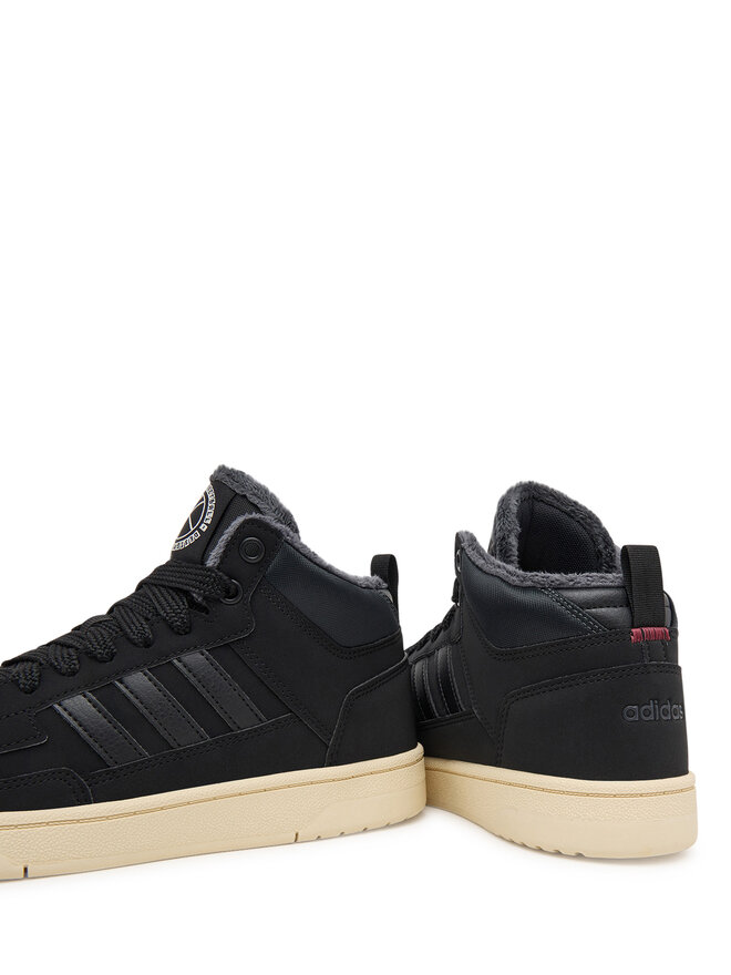 adidas Сникърси adidas Rapid Court Mid Winterized JR1027 Черен