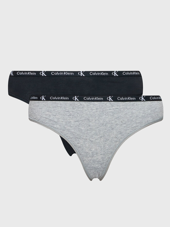 Calvin Klein Underwear Calvin Klein Underwear Набір з 2 пар стрінгів 000QD3990E Кольоровий