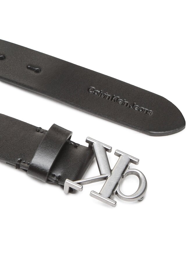 Calvin Klein Jeans Дамски колан Calvin Klein Jeans Seasonal Mono Hw Lthr Belt 30mm K60K610591 Черен