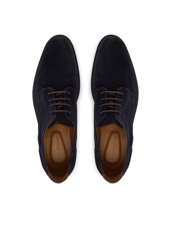 Tommy Hilfiger Halbschuhe Tommy Hilfiger Corporate Dressy FM0FM05969 Dunkelblau