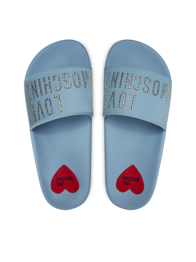 LOVE MOSCHINO Шльопанці LOVE MOSCHINO JA28122G1II13712 Блакитний