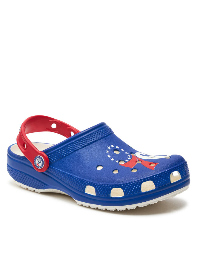 Crocs Παντόφλες Crocs Classic Nba Philadelphia 76Ers Clog 208901 Μπλε