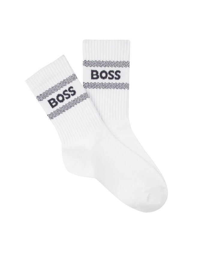 BOSS Набір 2 пар високих дитячих шкарпеток BOSS J51738 Кольоровий