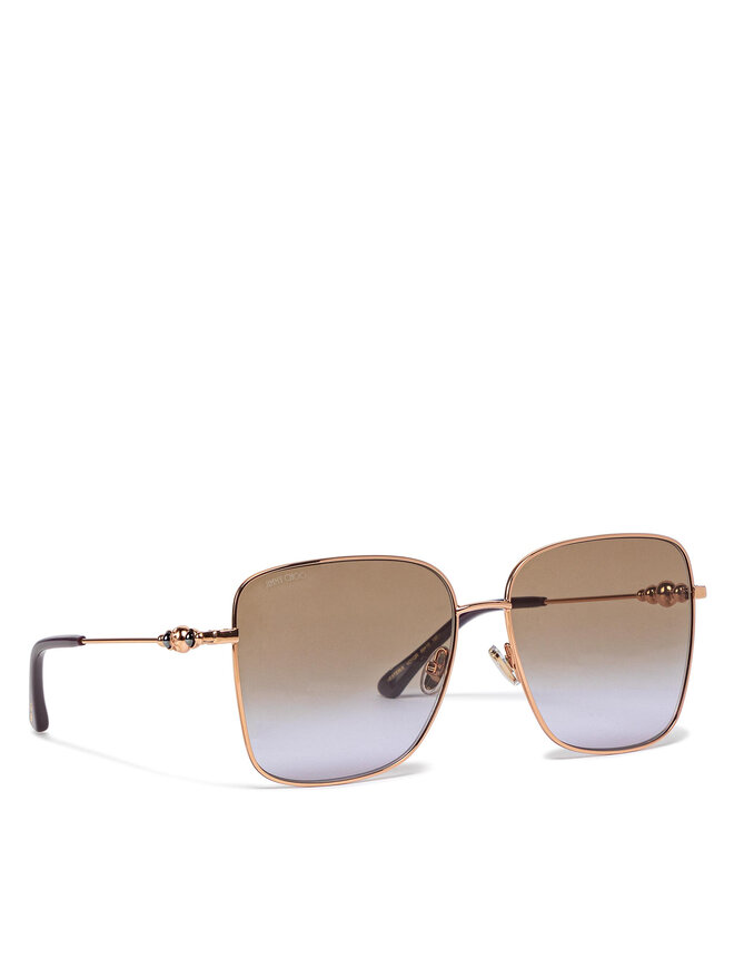 Lunettes de soleil Jimmy Choo HESTER S Or chaussures