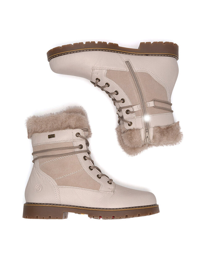Remonte Schnürschuhe Remonte D9381-80 Beige
