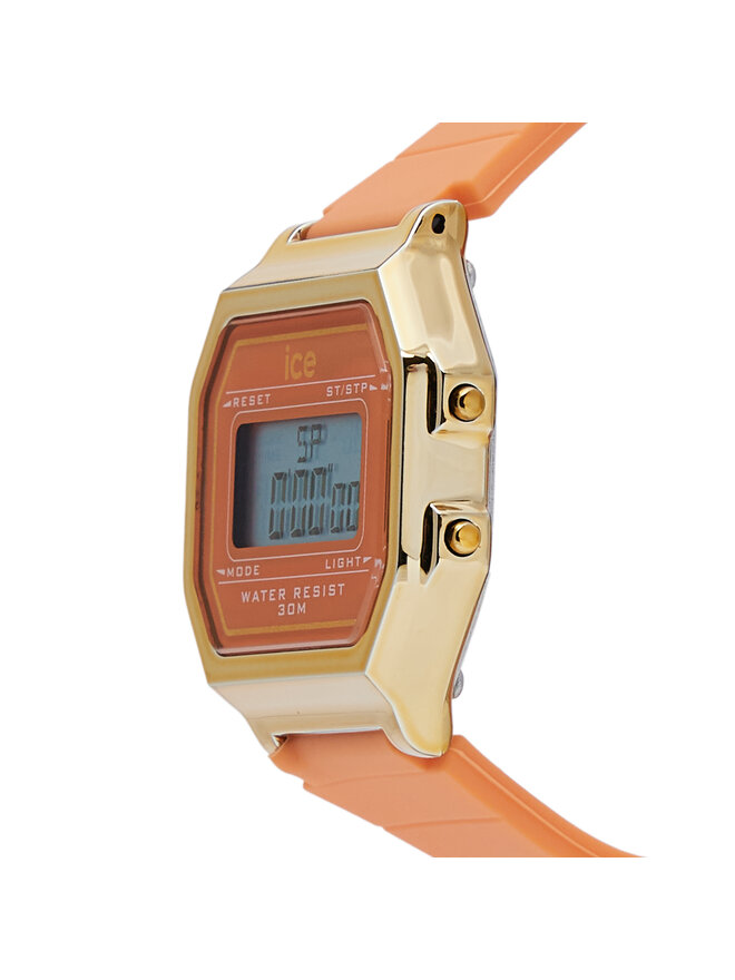Ice-Watch Ročna ura Ice-Watch Digit Retro 22052 Oranžna
