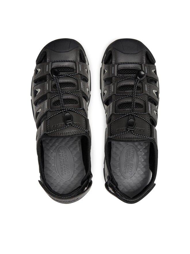 Skechers Sandály Skechers Tresmen-Outseen 204111/GRY Šedá