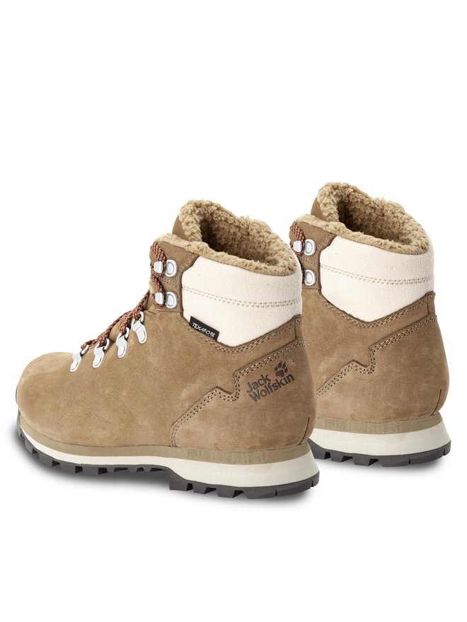 Jack Wolfskin Trekingová obuv Jack Wolfskin Thunder Bay Texapore Mid W 4053681 Hnědá