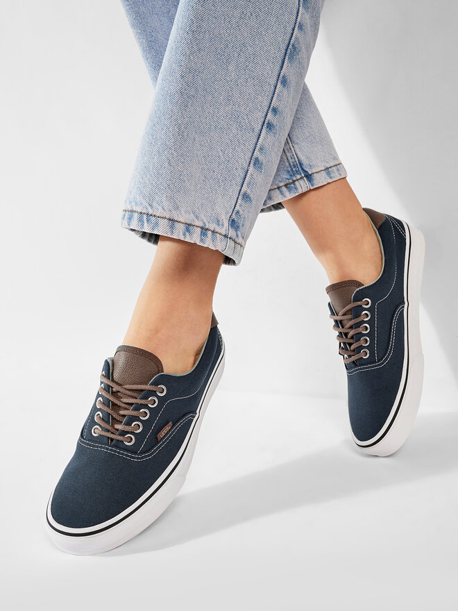 Zapatos vans azul marino jeans store