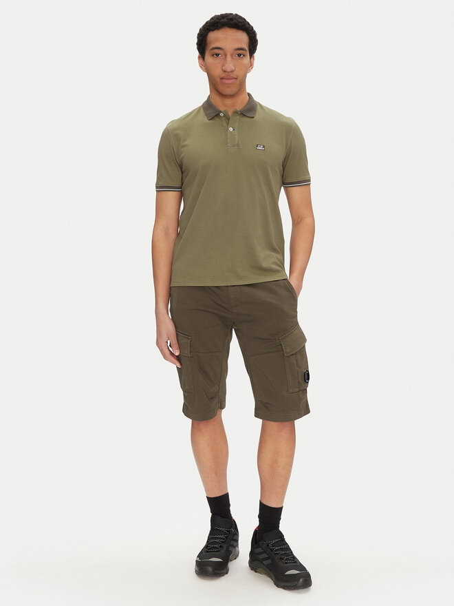 C.P. Company C.P. Company Poloshirt 18CMPL130A006263G Grün Regular Fit