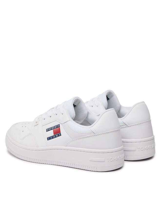 Tommy Jeans Sneakers Tommy Jeans Tjw Retro Basket Ess EN0EN02505 Alb