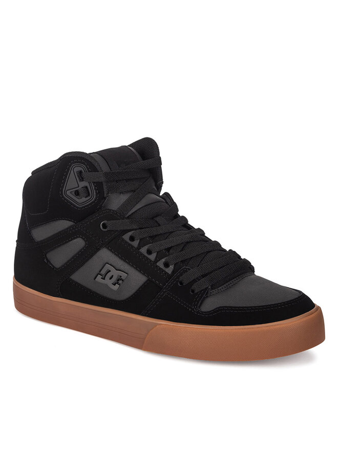 DC Sneakersy DC PURE HIGH-TOP WC ADYS400043-BGM Černá