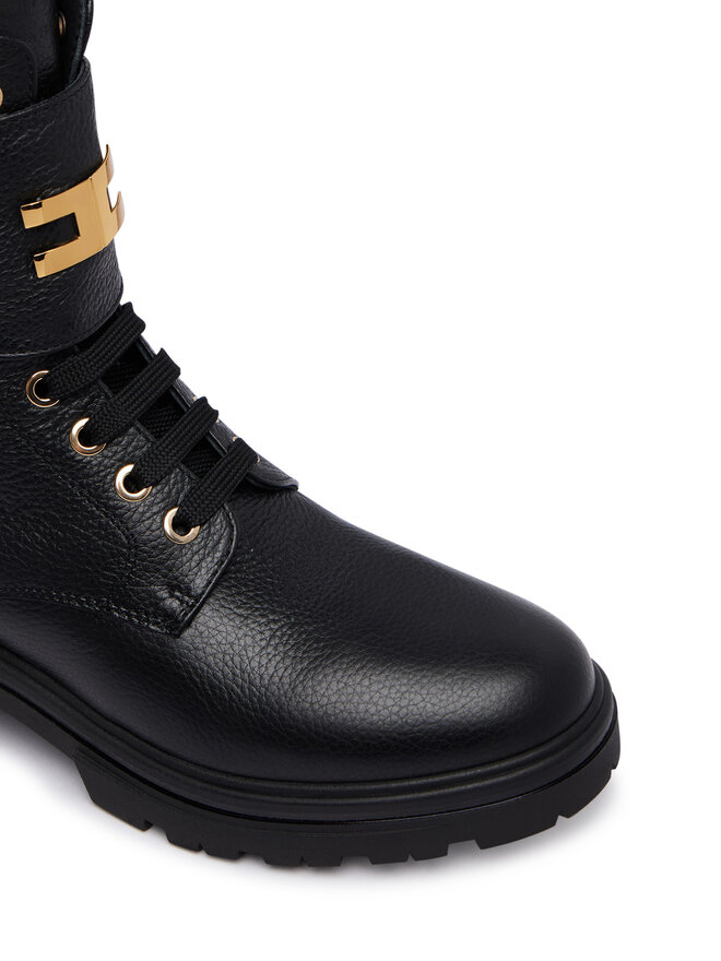Elisabetta Franchi Schnürschuhe Elisabetta Franchi F4A5-E0719-1251 Schwarz