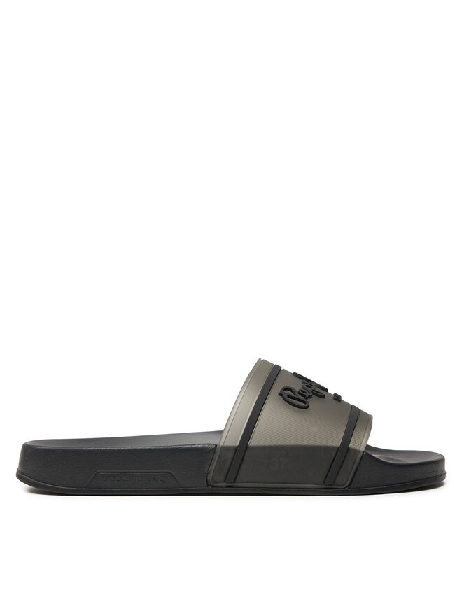 Pepe Jeans Iešļūcenes Pepe Jeans Slider Translucent W PLS70147 Melns