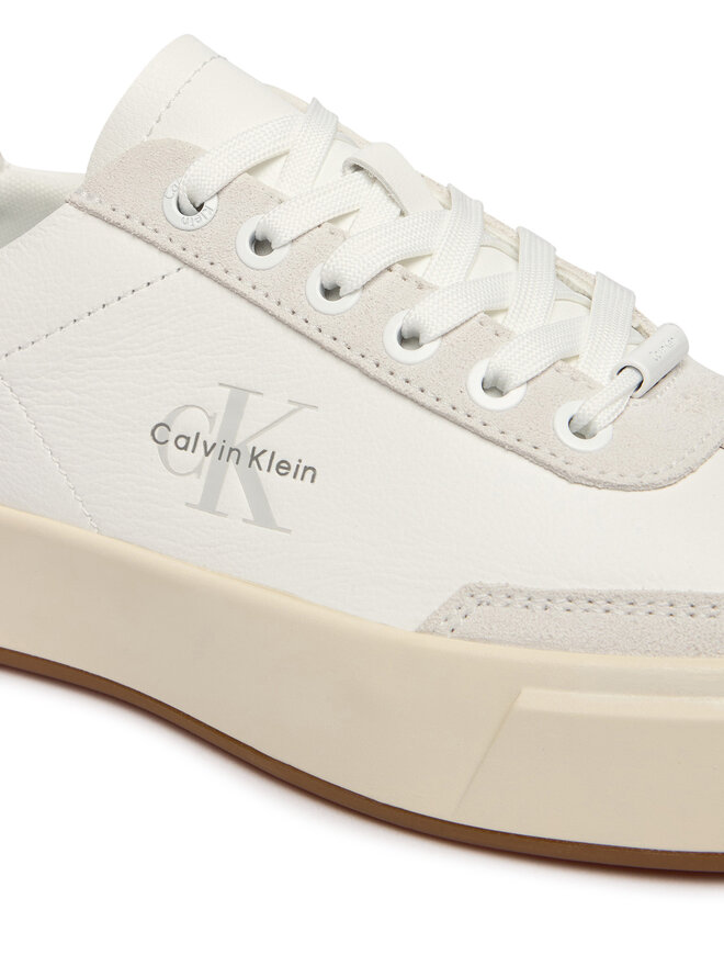 Calvin Klein Sneakers Calvin Klein Basket Cups Lup Wt Lth Su HW0HW02984 Weiß