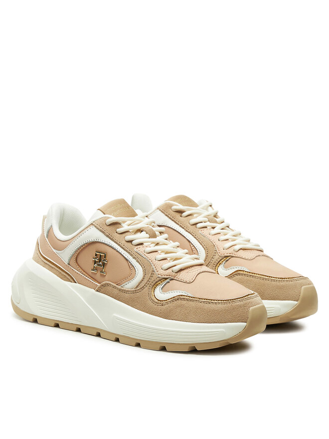 Tommy Hilfiger Sportcipők Tommy Hilfiger Chunky Fashion Runner FW0FW08129 Rózsaszín