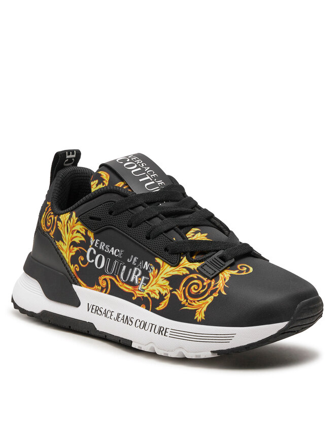 Versace Jeans Couture Sneakersy Versace Jeans Couture 76VA3SAA Czarny