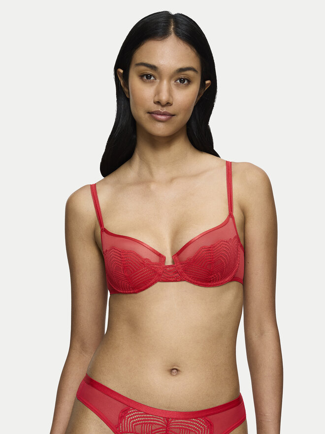 Triumph Triumph Бюстгальтер з підкладкою Delightful Spotlight 10219854 Червоний