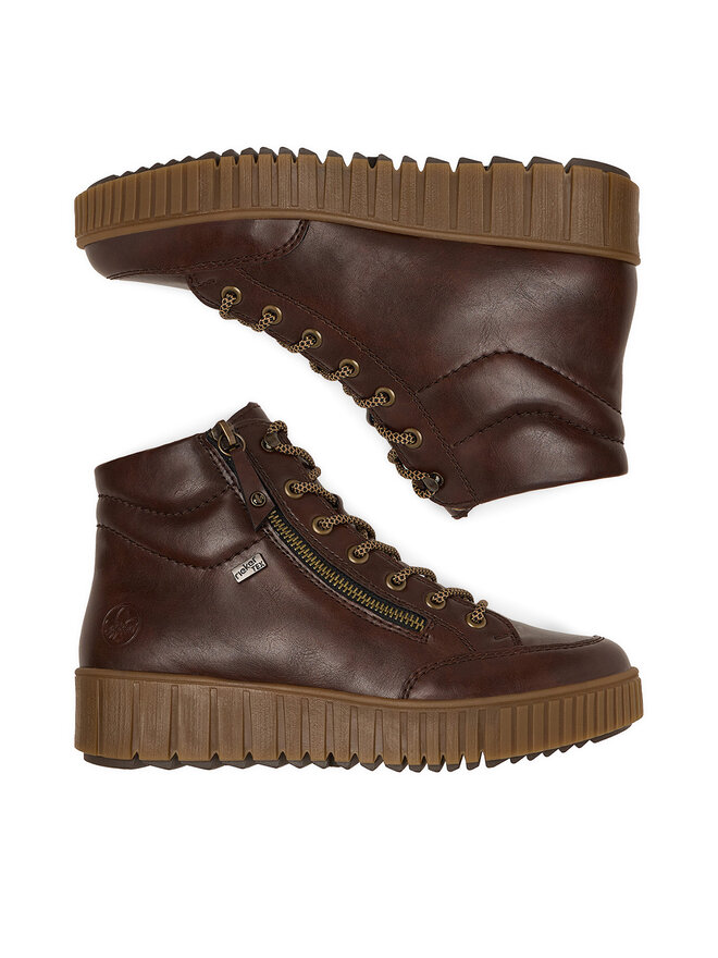 Rieker Schnürschuhe Rieker CEO-Y6104-25 Dunkelbraun