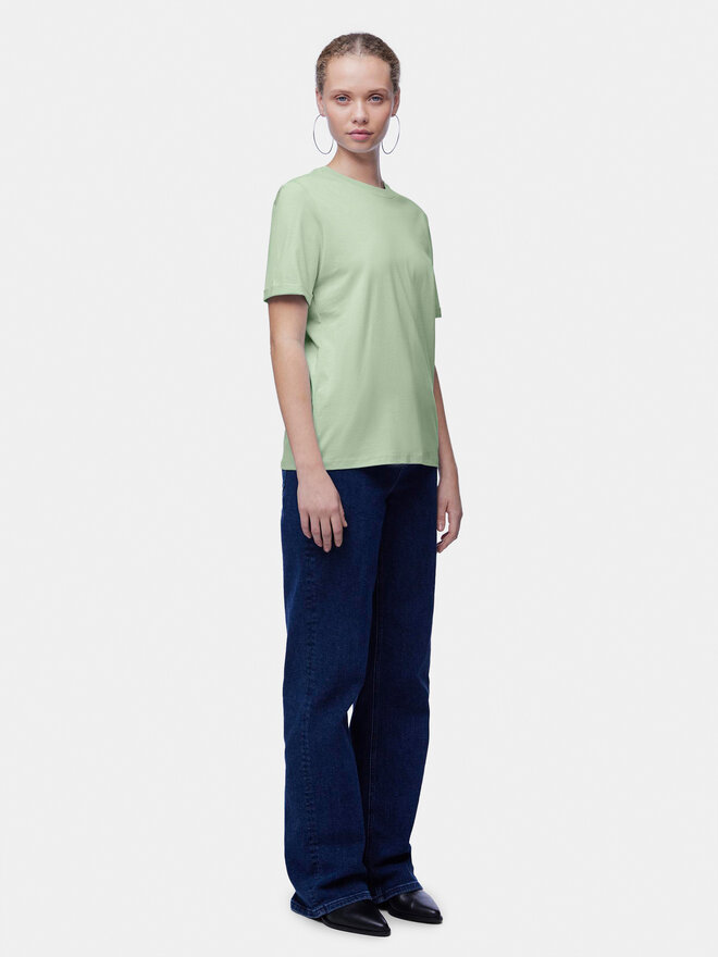 Pieces Pieces Camiseta Ria 17086970 Verde Regular Fit