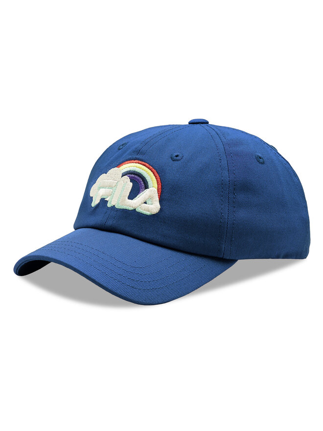 Fila Czapka z daszkiem Fila Butuan Rainbow Kid Dad Cap FCK0015 Granatowy