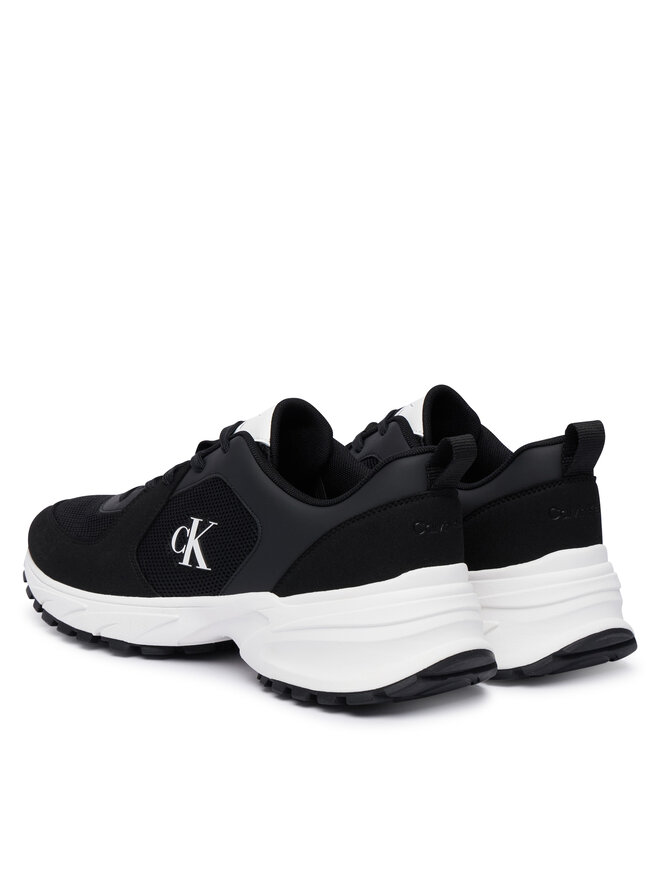 Calvin Klein Sneakers Calvin Klein Hike Runner Lace Up Su Mesh HM0HM02448 Schwarz