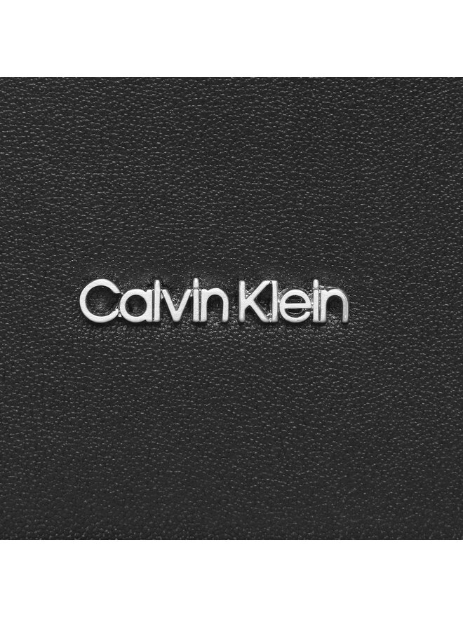 Calvin Klein Rucksack Calvin Klein Ck Must Campus Backpack W/Flap K60K610742 Schwarz