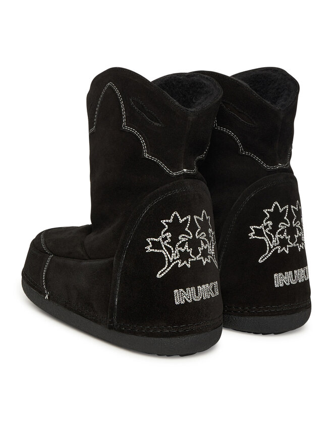 Inuikii Schneeschuhe Inuikii Cowboy Emboidery 1002.024.0031 Schwarz