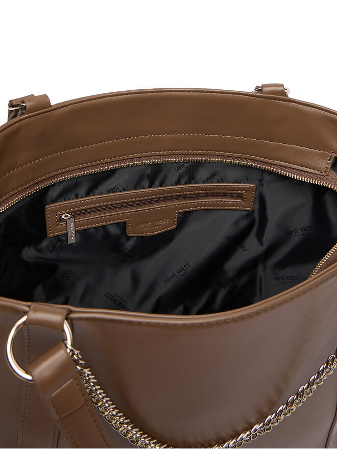 Nine West Handtasche Nine West CEO-ADDISON-LH22281 Braun