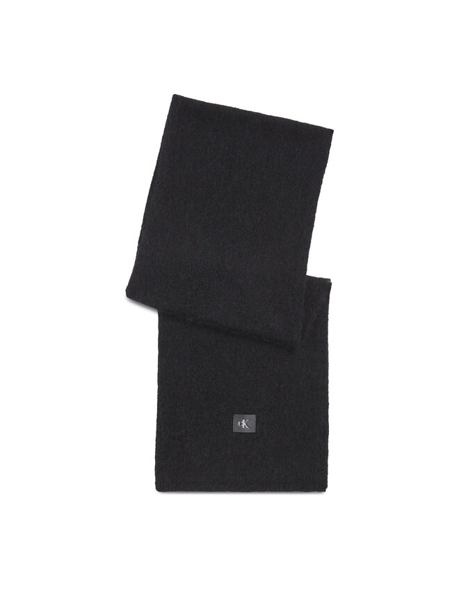 Calvin Klein Jeans Šál Calvin Klein Jeans Minimal Monogram Textured Scarf K60K611264 Černá