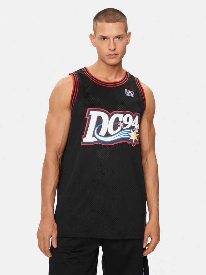DC DC Tank top Starz 94 Jersey ADYKT03228 Μαύρο Regular Fit