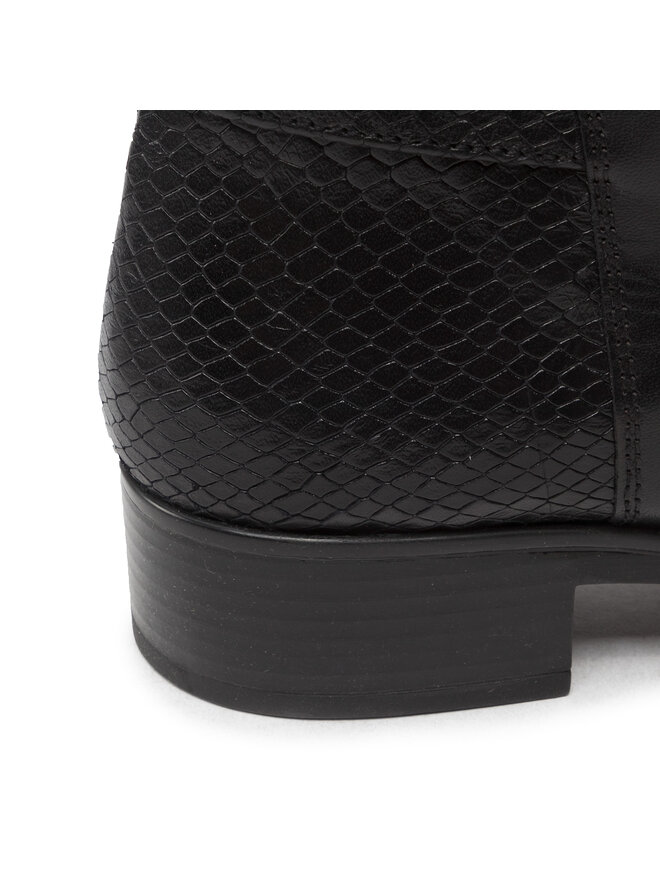 Geox Polokozačky Geox D Felicity E D26G1E 04341 C9999 Černá