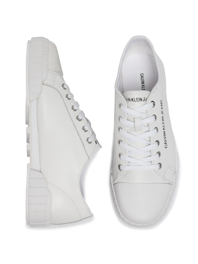 Calvin Klein Jeans Sneakers aus Stoff Calvin Klein Jeans Burton S1754 Weiß