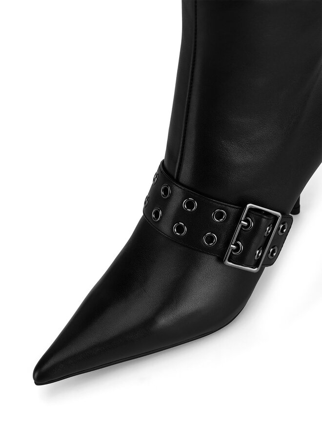 Eva Minge Cizme Eva Minge BUSMA-SLT062-1501 Negru