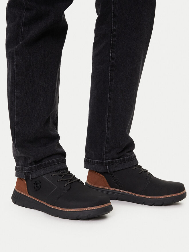 Bugatti Schnürschuhe Bugatti 331-AP030-5000 Schwarz