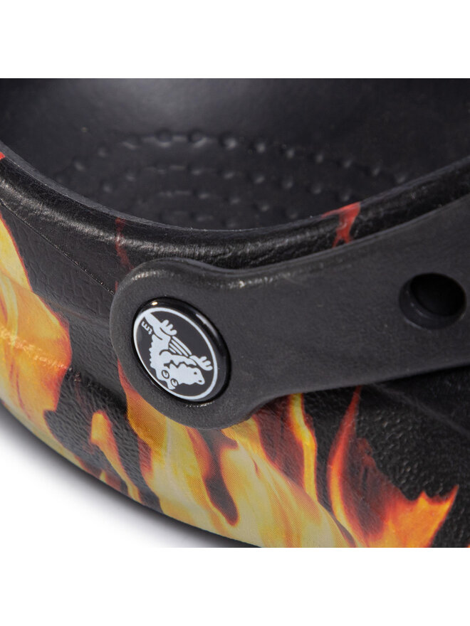 Crocs Papucs Crocs Bistro Graphic Clog 204044 Fekete