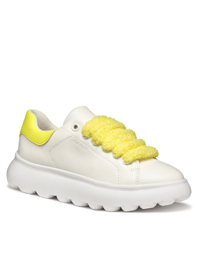 Geox Sneakersy Geox J Puffypop J55MRA 000BC C0552 M Biały