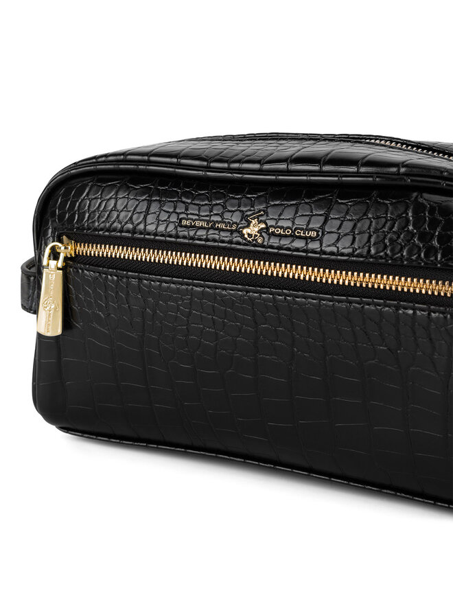 Beverly Hills Polo Club Kosmetyczka Beverly Hills Polo Club BHPC-W1-001-AW24 Czarny