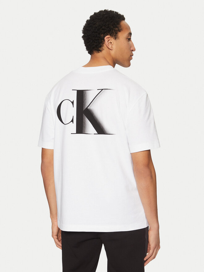 Calvin Klein Jeans Calvin Klein Jeans T-Shirt J30J327475 Λευκό Regular Fit