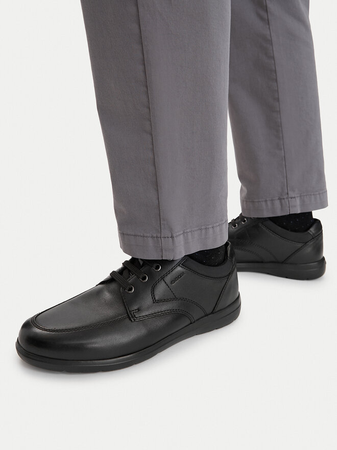 Geox Halbschuhe Geox U Leitan U363QA 00085 C9999 Schwarz