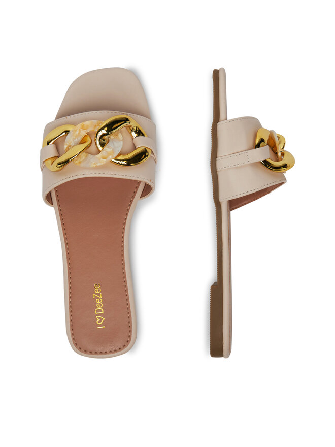 DeeZee Papucs DeeZee Q28-2 Bézs