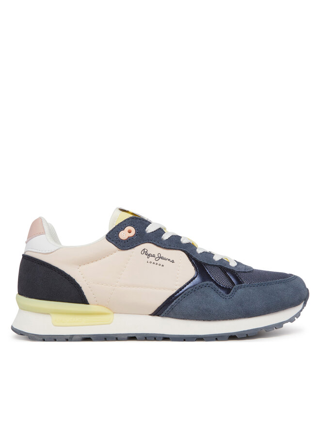 Pepe Jeans Снікерcи Pepe Jeans Brit Camp W PLS40038 Cиній