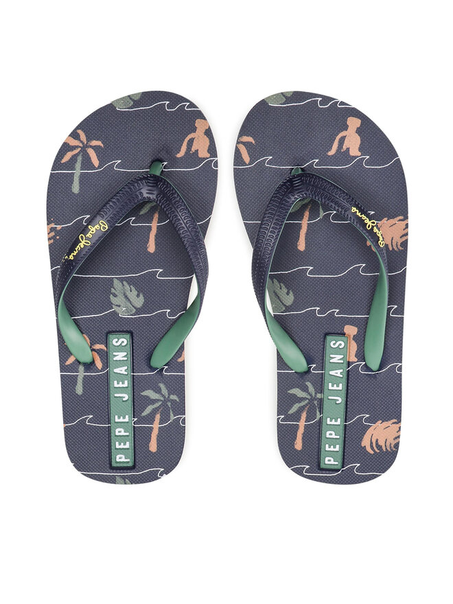 Pepe Jeans Flip-flops Pepe Jeans Beach Palm Boy PBS70051 Sötétkék