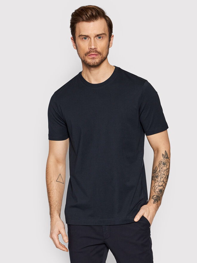 BOSS Boss T-Shirt Thompson 02 50468972 Dunkelblau Regular Fit