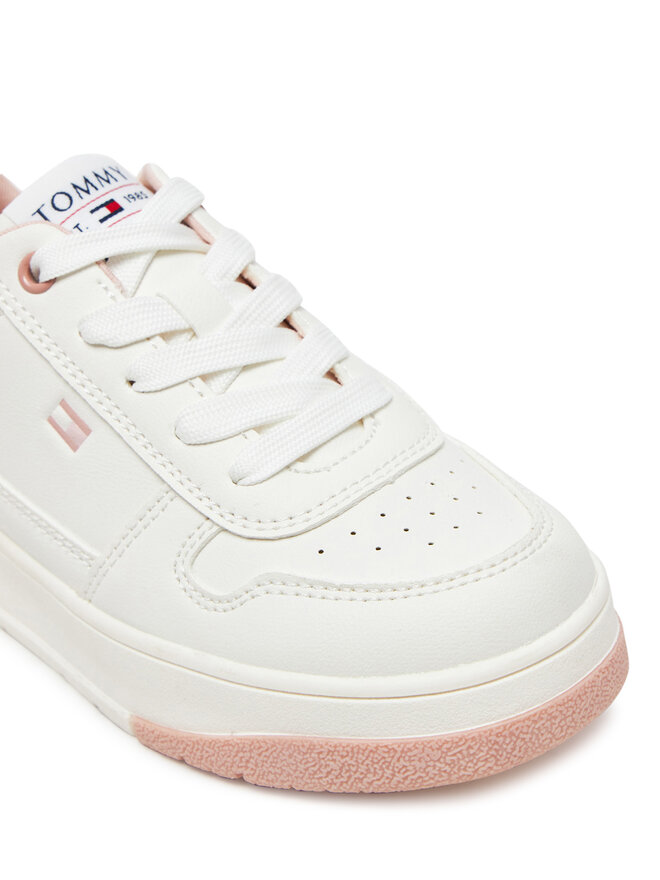 Tommy Hilfiger Sneakersy Tommy Hilfiger T3A9-33740-1355A Biały
