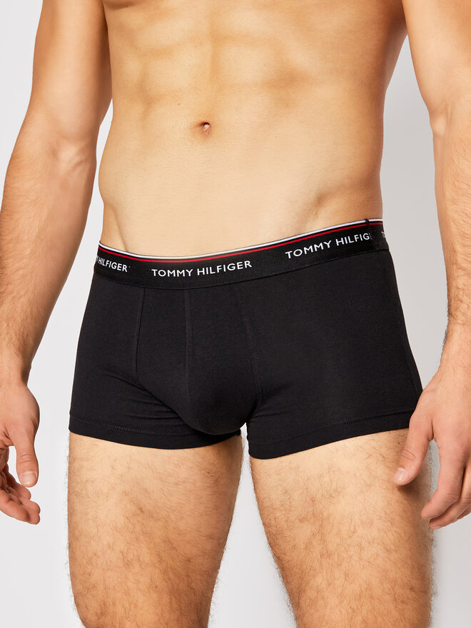 Tommy Hilfiger Tommy Hilfiger Set od 3 para bokserica 3P Lr Trunk 1U87903841 Crna