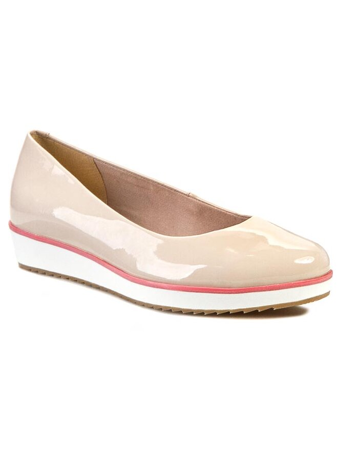 Clarks Halbschuhe Clarks Compass Zone 261083914 Beige