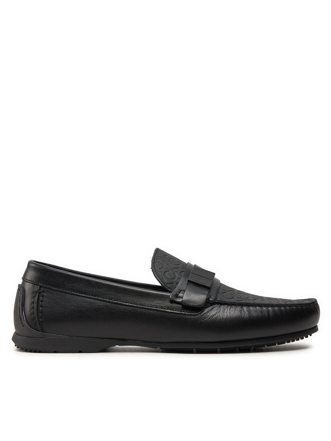 Calvin Klein Mocassini Calvin Klein Driver W/ Iconic Plaque Mono HM0HM01500 Nero