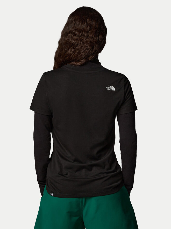 The North Face The North Face Marškinėliai Easy NF0A8A6D Juoda Regular Fit